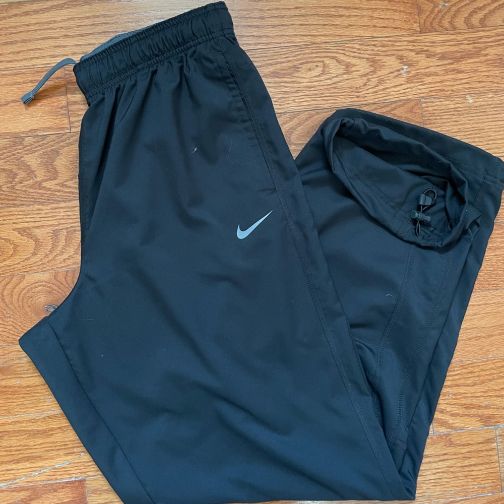 Nike Dri-Fit Athletic Casual Lightweight Activewear Drawstring Pants Size L